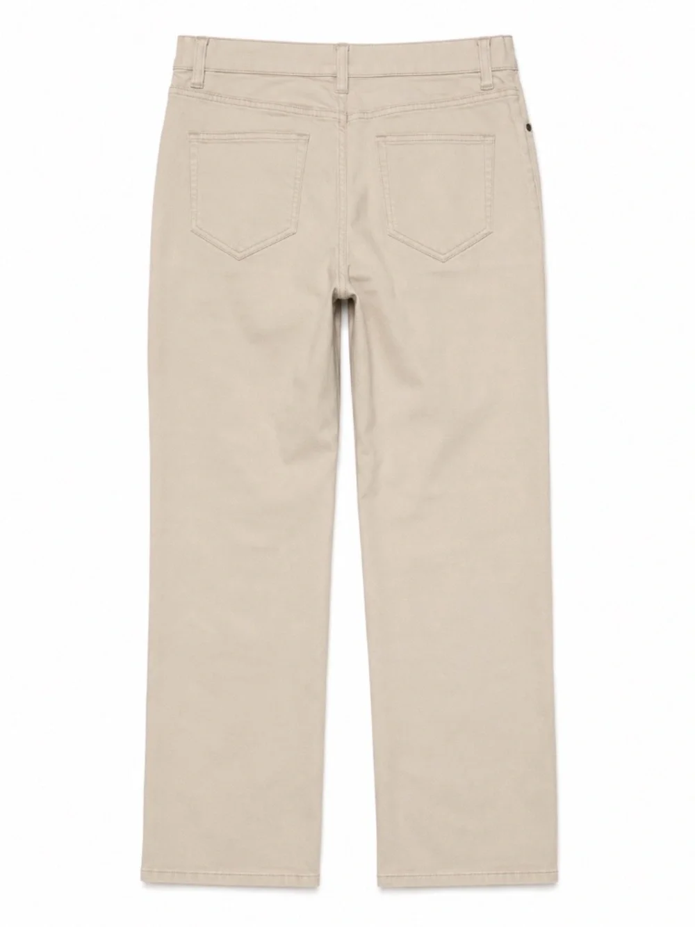 Land’s End Classic Normcore Capsule Wardrobe High Rise Straight Jeans, Size 12P